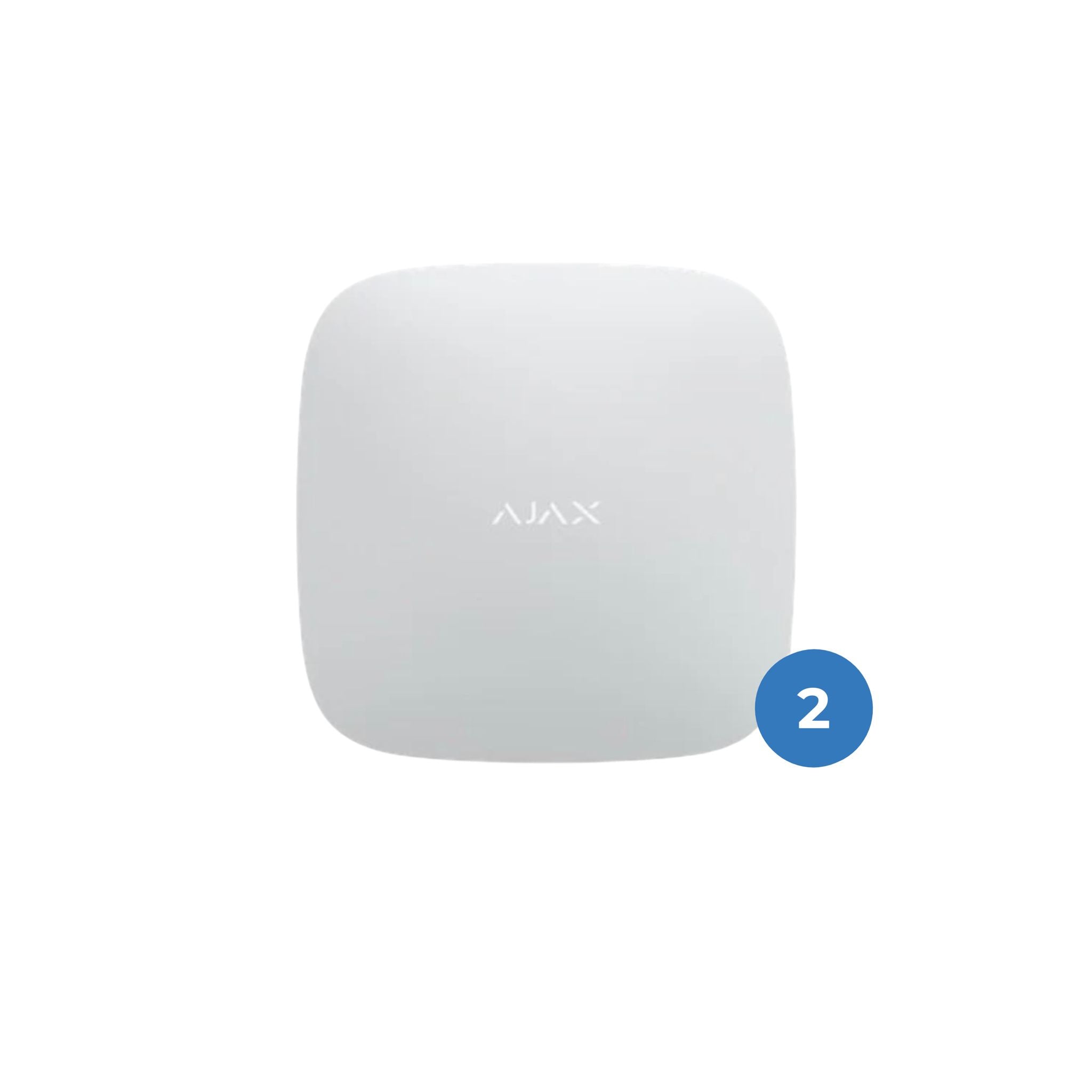 Ajax Systems Hub 2 (2G/4G) – Centrale Alarmsysteem Hub met fotoverificatie