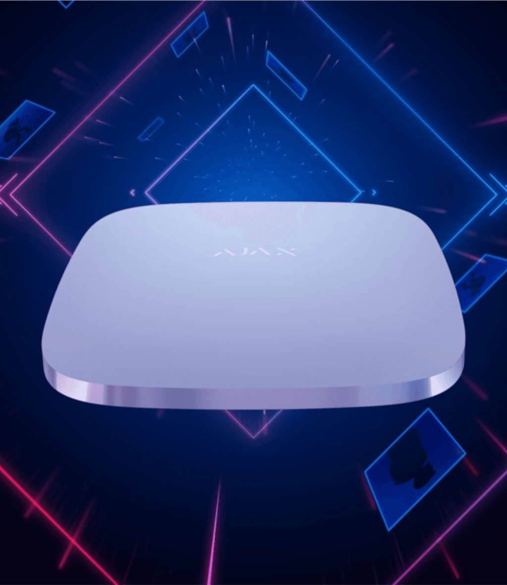 Ajax Systems Hub 2 (2G/4G) – Centrale Alarmsysteem Hub met fotoverificatie