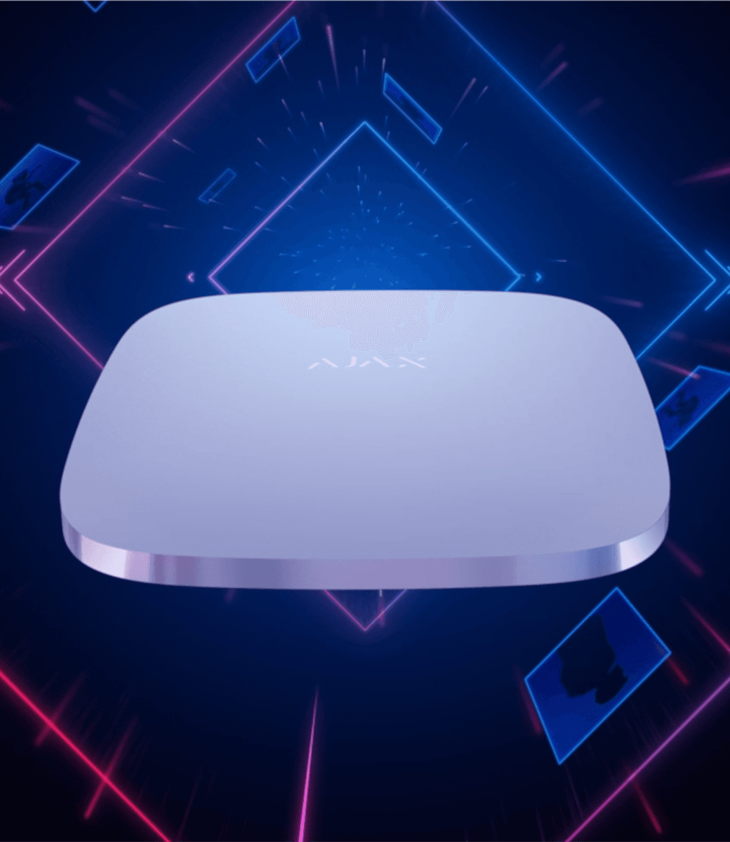 Ajax Systems Hub 2 (2G/4G) – Centrale Alarmsysteem Hub met fotoverificatie